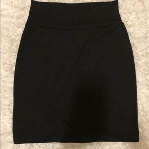 Black Mini Skirt